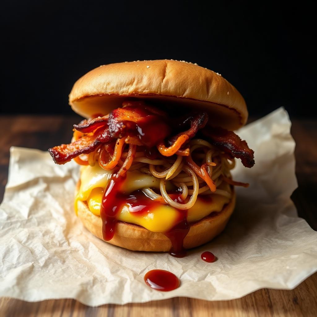 BBQ bacon burger